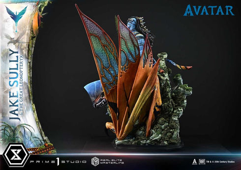 Avatar Real Elite Master Line Jake Sully & Great Leonopterix Avatar Legacy Collection Deluxe Edition