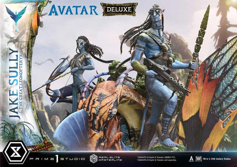 Avatar Real Elite Master Line Jake Sully & Great Leonopterix Avatar Legacy Collection Deluxe Edition