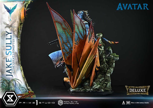 Avatar Real Elite Master Line Jake Sully & Great Leonopterix Avatar Legacy Collection Deluxe Edition