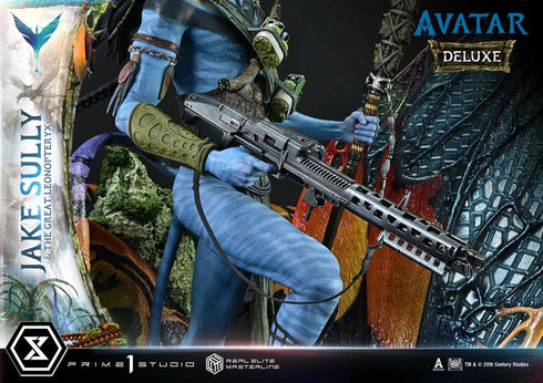 Avatar Real Elite Master Line Jake Sully & Great Leonopterix Avatar Legacy Collection Deluxe Edition