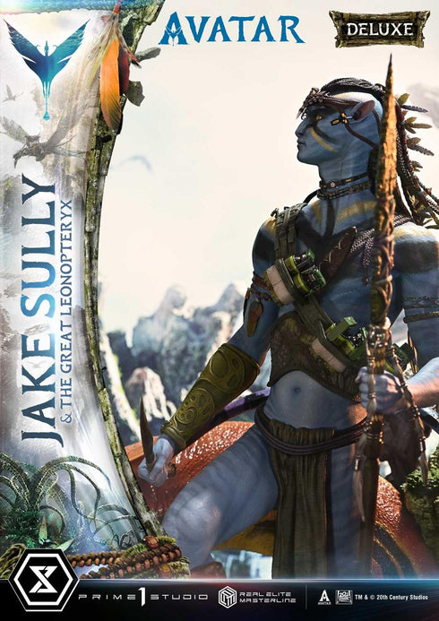 Avatar Real Elite Master Line Jake Sully & Great Leonopterix Avatar Legacy Collection Deluxe Edition