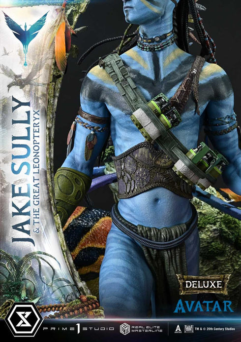 Avatar Real Elite Master Line Jake Sully & Great Leonopterix Avatar Legacy Collection Deluxe Edition