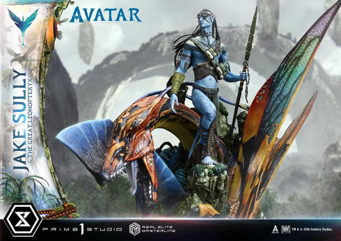 Avatar Real Elite Master Line Jake Sully & Great Leonopterix Avatar Legacy Collection Deluxe Edition