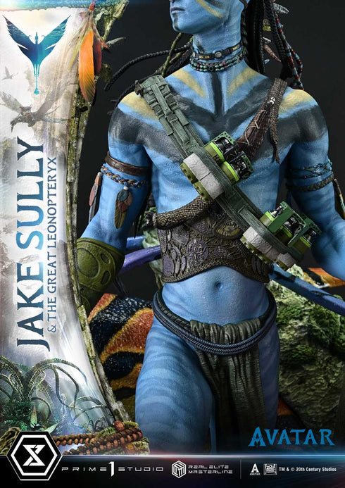 Avatar Real Elite Master Line Jake Sully & Great Leonopterix Avatar Legacy Collection Deluxe Edition