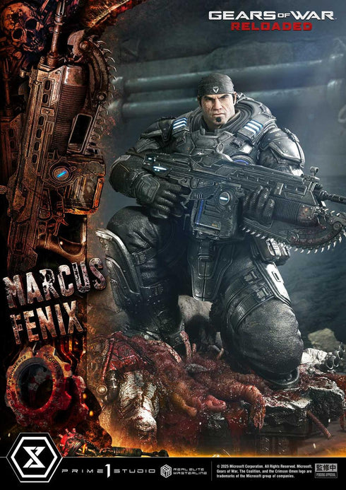 『Gears of War: Reloaded』リアルエリートマスターライン マーカス・フェニックス