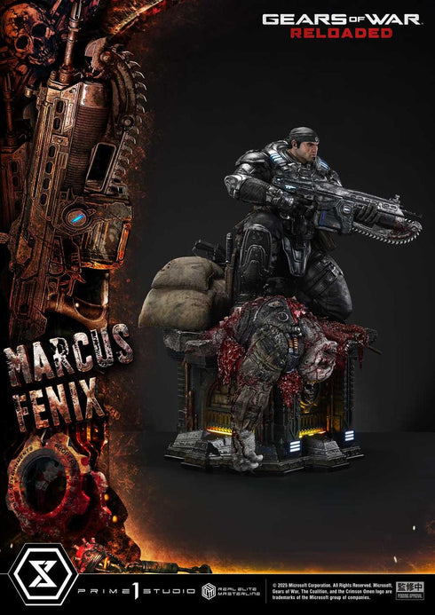 『Gears of War: Reloaded』リアルエリートマスターライン マーカス・フェニックス