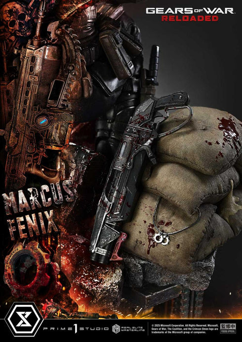 『Gears of War: Reloaded』リアルエリートマスターライン マーカス・フェニックス