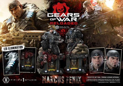 『Gears of War: Reloaded』リアルエリートマスターライン マーカス・フェニックス