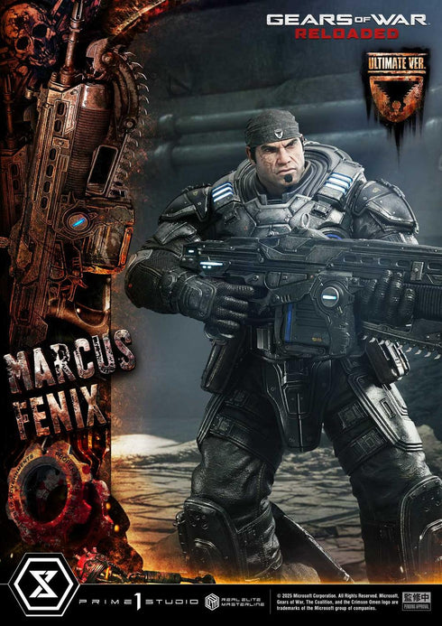 『Gears of War: Reloaded』リアルエリートマスターライン マーカス・フェニックス アルティメット版