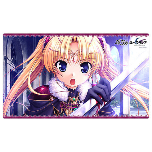 『Yustia of the Tainted Wings』 Rubber Mat (Licia de Novas Yuri / Oath)