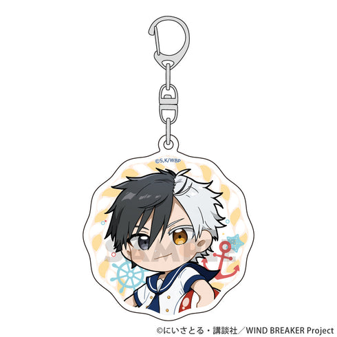 『WIND BREAKER』Acrylic Keyring (Sakura Haruka/Marine Look)