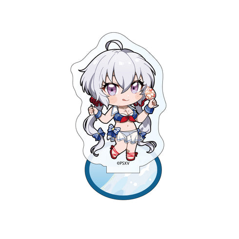 『戦姫絶唱シンフォギアXV』アクリルメモスタンド(クリス/マリンセーラー水着)