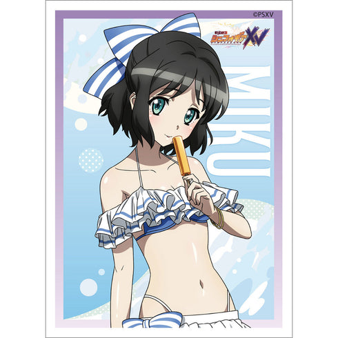 『戦姫絶唱シンフォギアXV』描き下ろしスリーブ(未来/マリンセーラー水着)