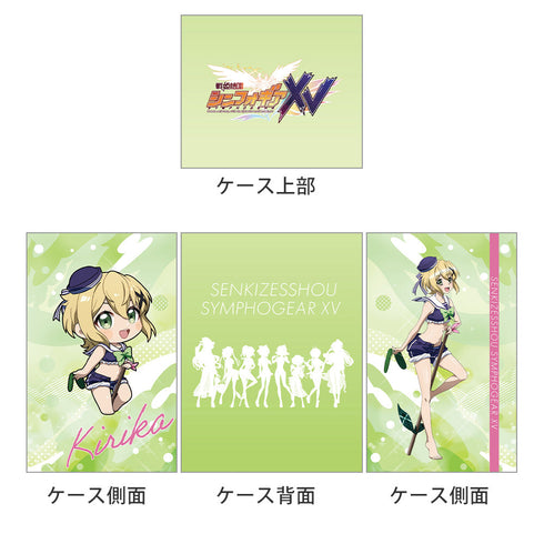 『戦姫絶唱シンフォギアXV』描き下ろしデッキケース(切歌/マリンセーラー水着)