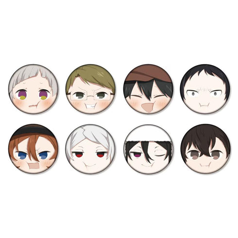 『文豪ストレイドッグス』トレーディング むにっとフェイス缶バッジ【BOX】