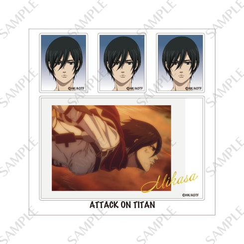 Attack on Titan Sticker: Mikasa