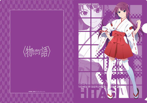 『物語シリーズ』クリアファイル 戦場ヶ原ひたぎ