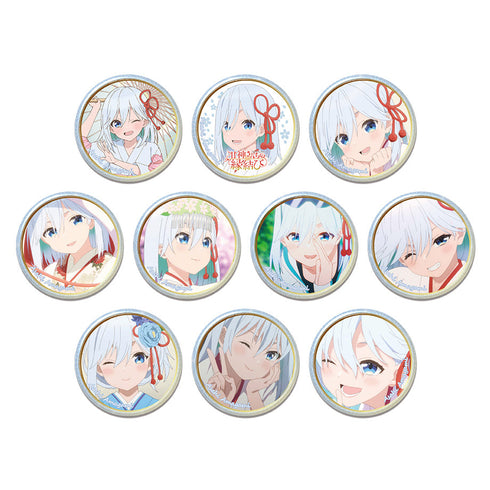 『甘神さんちの縁結び』トレーディング缶バッジ 朝姫コレクション【BOX】