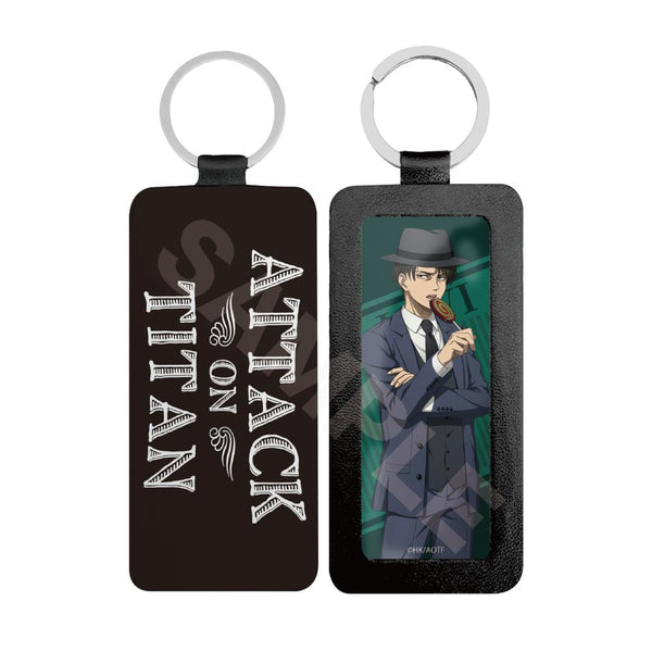 『進撃の巨人 The Final Season』レザーキーホルダー /04 リヴァイ【202510再販】