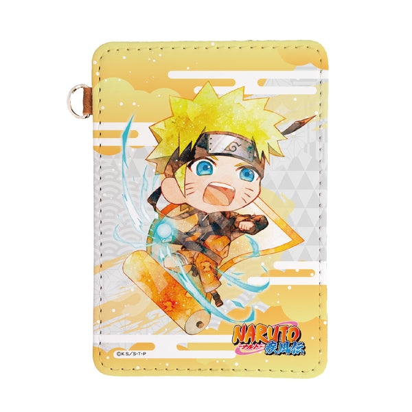 『NARUTO -ナルト- 疾風伝』レザーパスケース 01 うずまきナルト