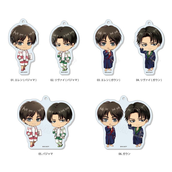 『進撃の巨人』ルームウェアver. アクリルキーホルダー /01 BOXB(全6種)【202510再販】