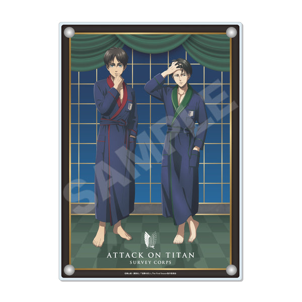 『進撃の巨人』ツインアクリルボード 02 ガウン
