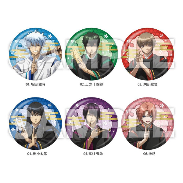 『銀魂』缶バッジ 01 BOX A