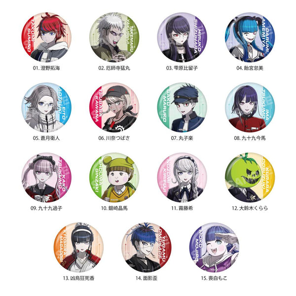 『HUNDRED LINE -最終防衛学園-』缶バッジ /01 全15種【BOX】