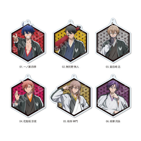 『桃源暗鬼』スカジャン×着物ver. アクリルキーホルダー /01 全6種【BOX】