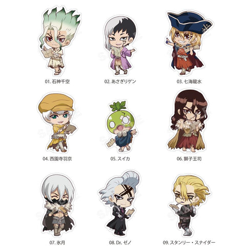 『Dr.STONE』NAVI ME Sticker /04 Saionji Hakyo