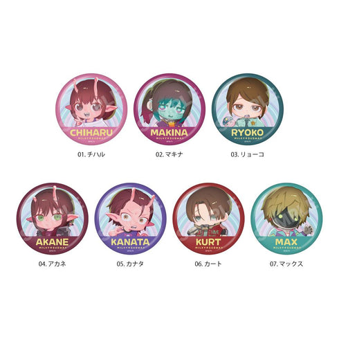 『銀河特急 ミルキー☆サブウェイ』缶バッジ 01【BOX】