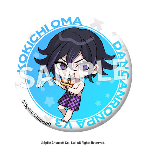 『ニューダンガンロンパV3 みんなのコロシアイ新学期』57mm缶バッジ illust.たま【BOX】【202511再販】
