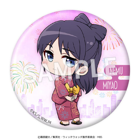 『ウィッチウォッチ』57mm缶バッジ ミニキャラ【BOX】