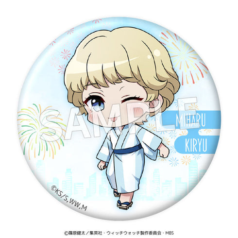 『ウィッチウォッチ』57mm缶バッジ ミニキャラ【BOX】