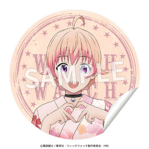『ウィッチウォッチ』円形デコステッカー【BOX】