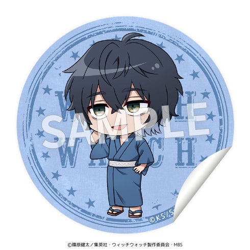 『ウィッチウォッチ』円形デコステッカー【BOX】
