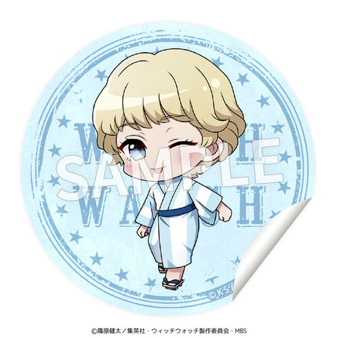 『ウィッチウォッチ』円形デコステッカー【BOX】