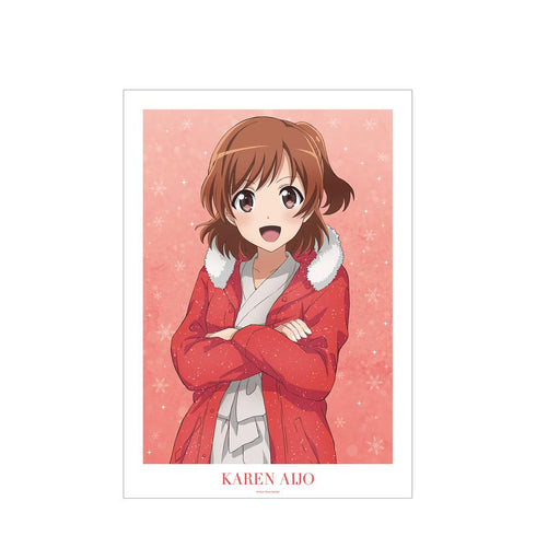 『少女☆歌劇 レヴュースタァライト』アニメ放送5周年記念 描き下ろし 愛城 華恋 SNOW QUEENver. A3マット加工ポスター【202601再販】