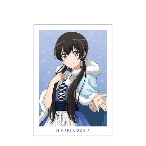 『少女☆歌劇 レヴュースタァライト』アニメ放送5周年記念 描き下ろし 神楽 ひかり SNOW QUEENver. A3マット加工ポスター【202601再販】