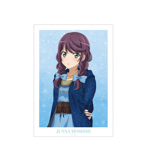 『少女☆歌劇 レヴュースタァライト』アニメ放送5周年記念 描き下ろし 星見 純那 SNOW QUEENver. A3マット加工ポスター【202601再販】