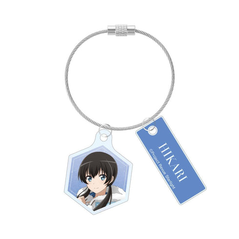 『少女☆歌劇 レヴュースタァライト』アニメ放送5周年記念 描き下ろし 神楽 ひかり SNOW QUEENver. 2連ワイヤーアクリルキーホルダー【202601再販】