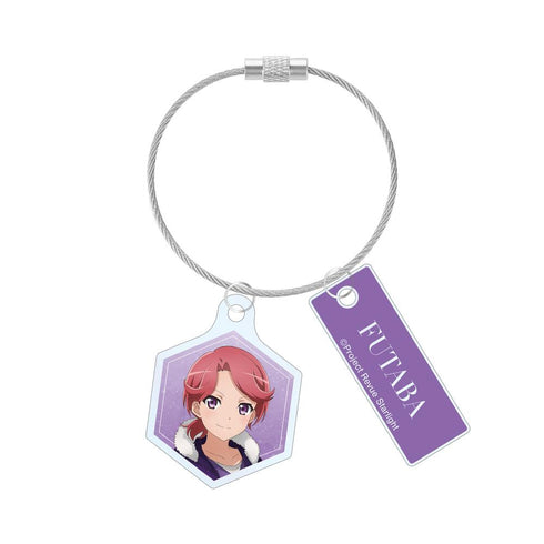 『少女☆歌劇 レヴュースタァライト』アニメ放送5周年記念 描き下ろし 石動 双葉 SNOW QUEENver. 2連ワイヤーアクリルキーホルダー【202601再販】