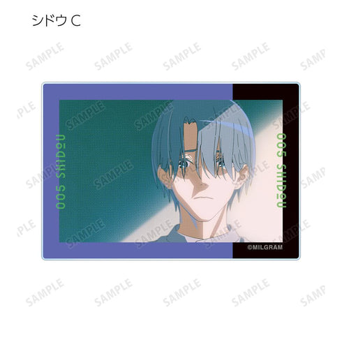 『MILGRAM -ミルグラム-』トレーディング MV アクリルカード シドウ『トリアージ』(単位/BOX)【202601再販】