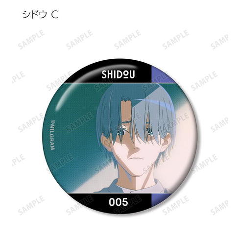 『MILGRAM -ミルグラム-』トレーディング MV 缶バッジ シドウ『トリアージ』(単位/BOX)【202601再販】