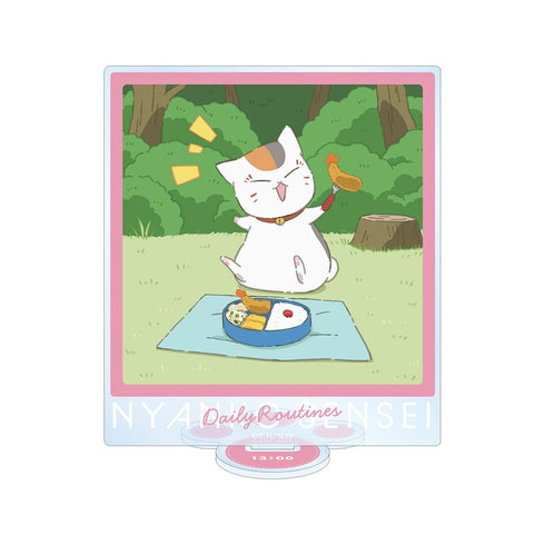 『夏目友人帳』描き下ろしイラスト 13時のニャンコ先生 ニャンコ先生の1日ver. BIGアクリルスタンド【202602再販】