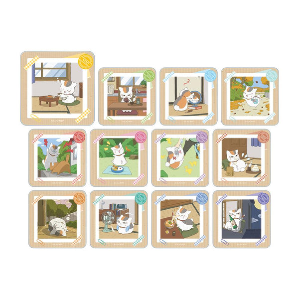 『夏目友人帳』描き下ろしイラスト ニャンコ先生の1日ver. トレーディング アクリルコースター(単位/BOX)【202602再販】