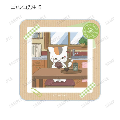 『夏目友人帳』描き下ろしイラスト ニャンコ先生の1日ver. トレーディング アクリルコースター(単位/BOX)【202602再販】