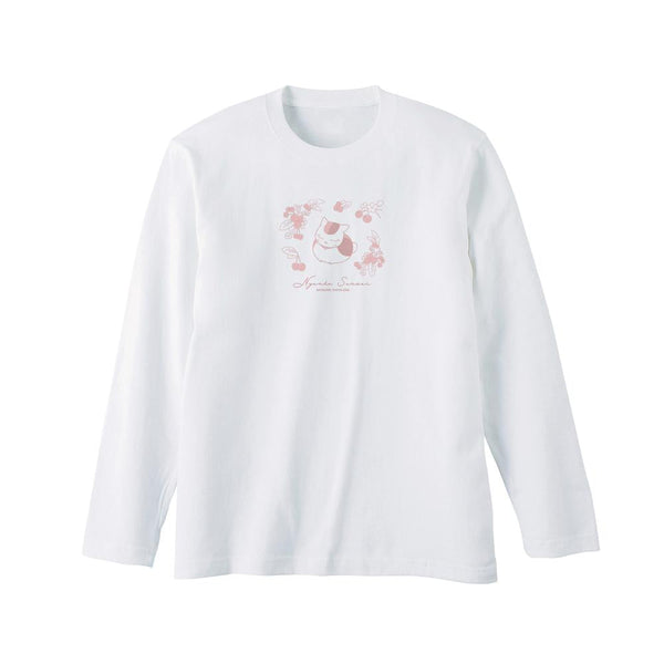 『夏目友人帳』ニャンコ先生 ロングTシャツ サクランボユニセックス【202602再販】
