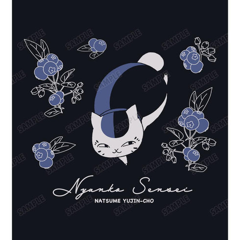 『夏目友人帳』ニャンコ先生 パーカー ブルーベリーレディース【202602再販】