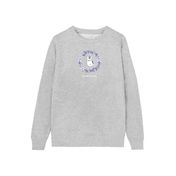 『夏目友人帳』ニャンコ先生 トレーナー グレーレディース【202602再販】